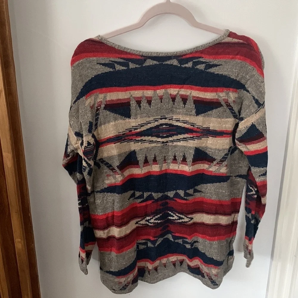 Polo Ralph Lauren Southwestern Pullover Sweater. Size S